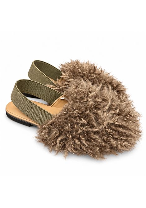 Sabot in ecopelliccia ELI 1957 | 40040PIEL FUR MARABA MARRON